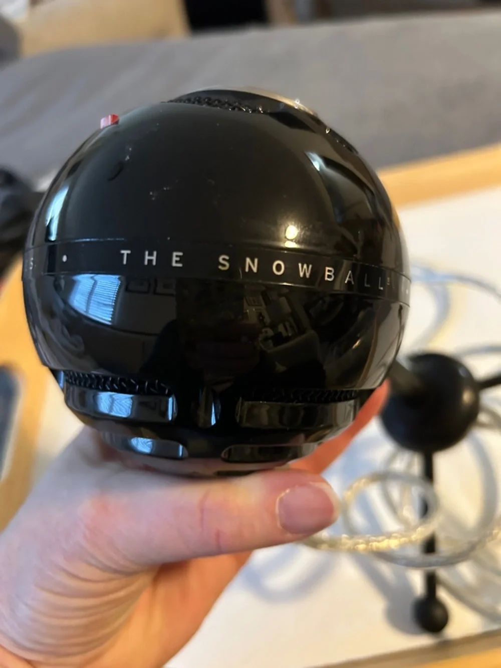 Blue Microphones Snowball Condenser Microphone - Black